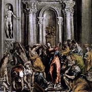 El Greco The Purification of the Temple oil painting artist